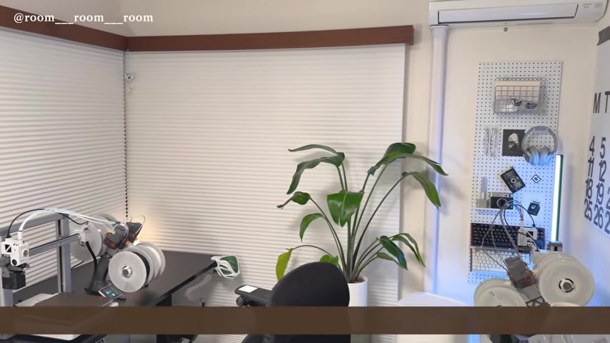3Dプリンターのある作業部屋